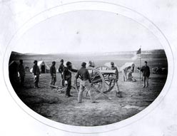 Battery A. 2nd U.S. Colored Artillery, Army of the Cumberland, c. 1863