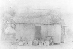 African-Americans at Montevideo Plantation, c. 1989 Courtesy of the Special Collections, Tulane University Library)