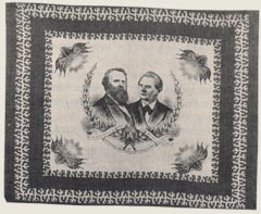 Campaign bandanna, 1876. (National Museum of American Political Life)