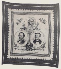 Campaign bandanna, 1876. (National Museum of American Political Life)