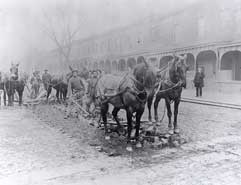 Black Street Workers in Savannah